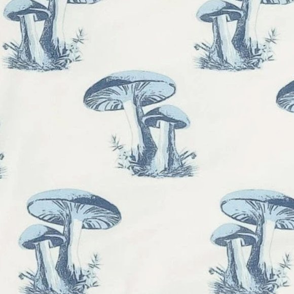 Kate Quinn Blue Forest Mushroom Quilt - Picture 2 of 6